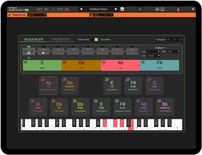 Roland Zenology GX para iPad